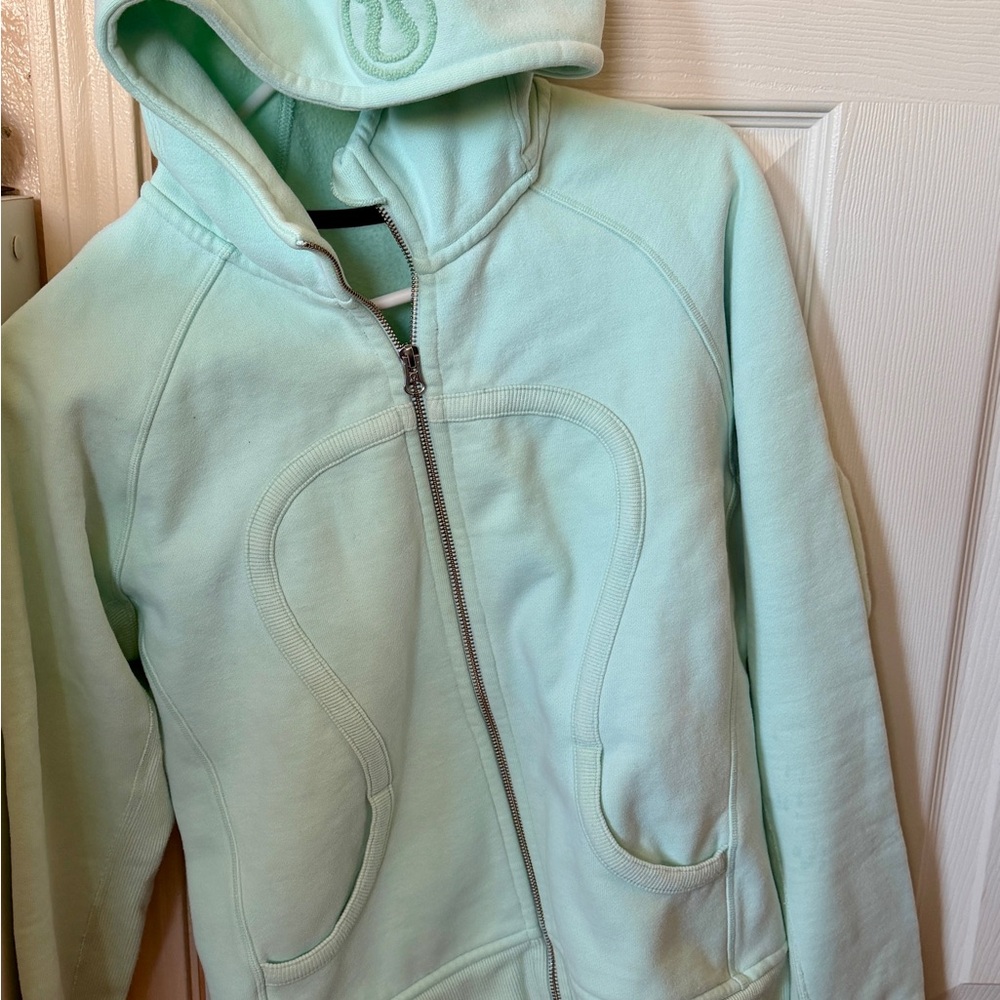 Women’s  Mint Green Hoodie Jacket